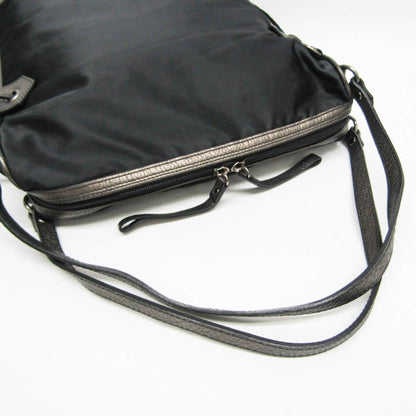Burberry · Nylon & Leather Tote