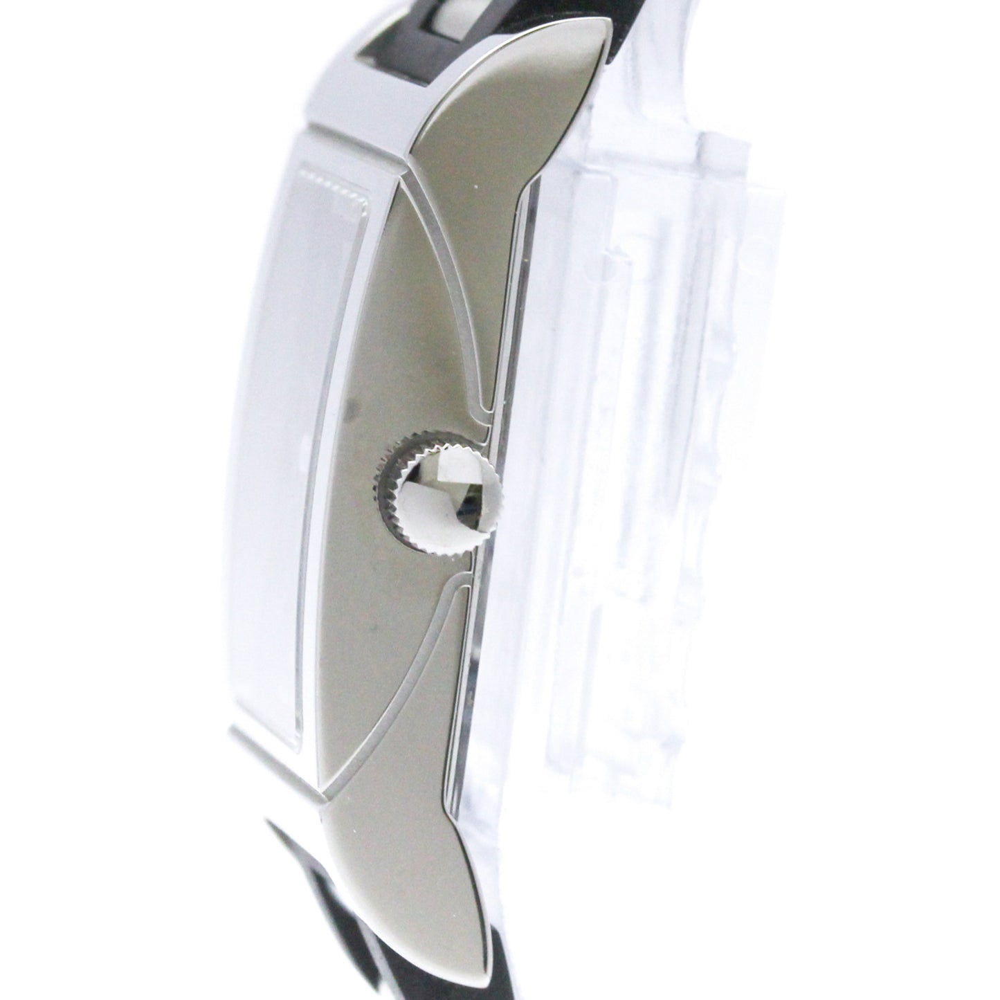 Bvlgari Rettangolo · Steel · Quartz