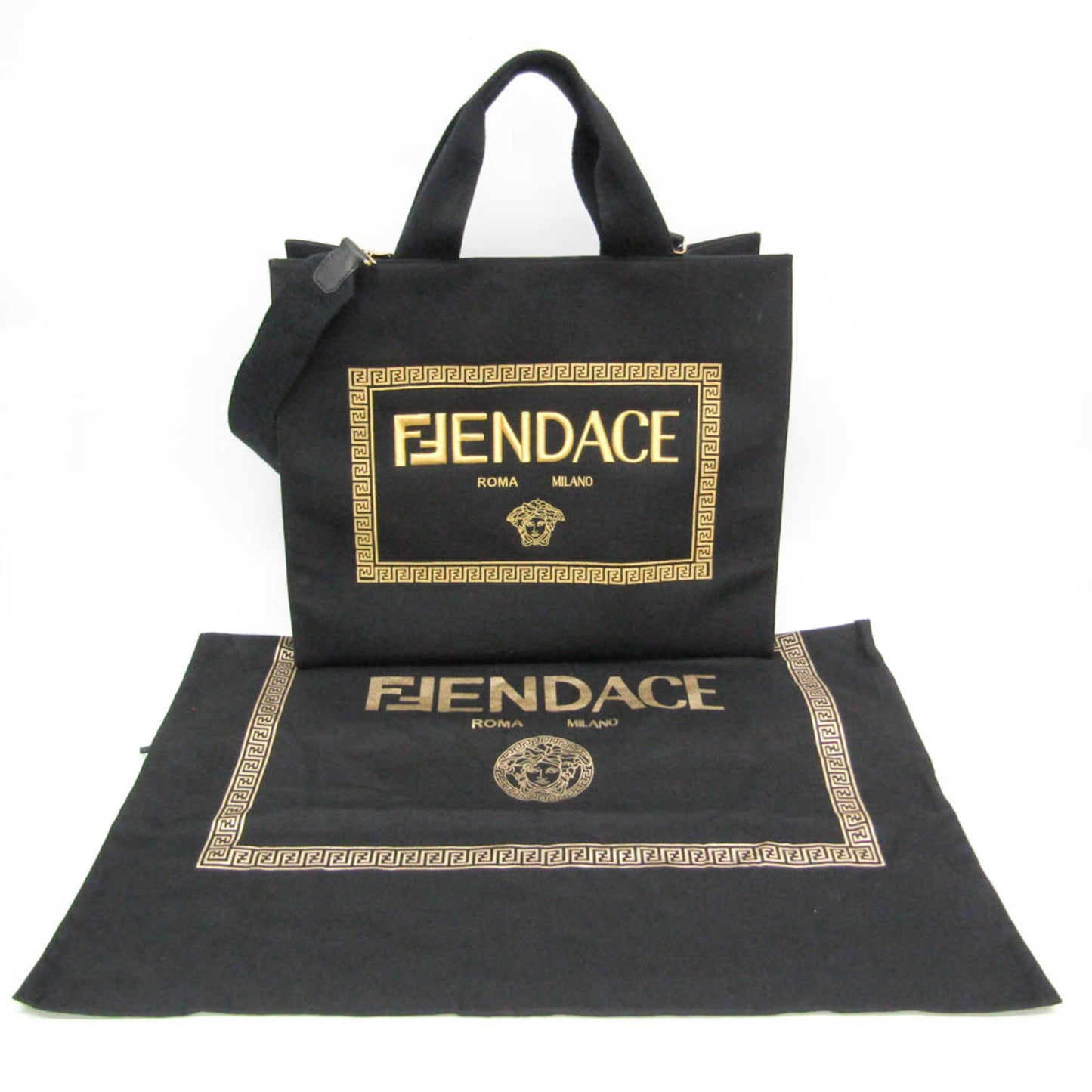 Fendi x Versace Fendace · Canvas Tote
