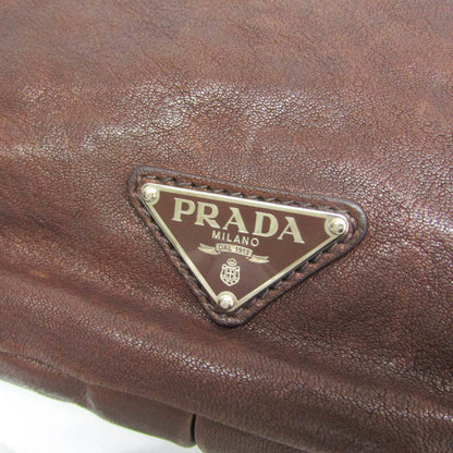 Prada Triangle Logo · Leather Messenger