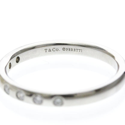 Tiffany Stacking Band · Platinum · 8 Diamonds