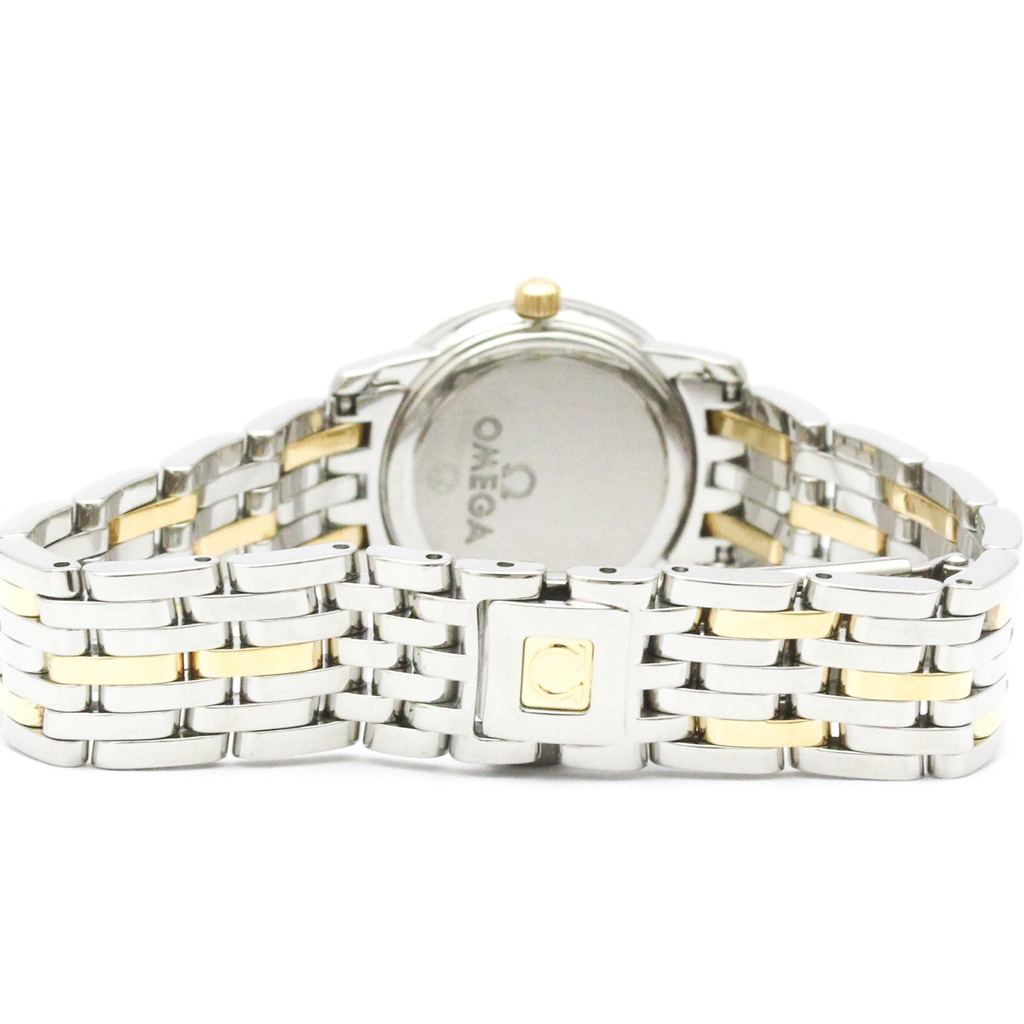 Omega De Ville Prestige · MOP · Steel & 18K Yellow Gold