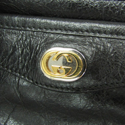 Gucci Interlocking · Leather Clutch