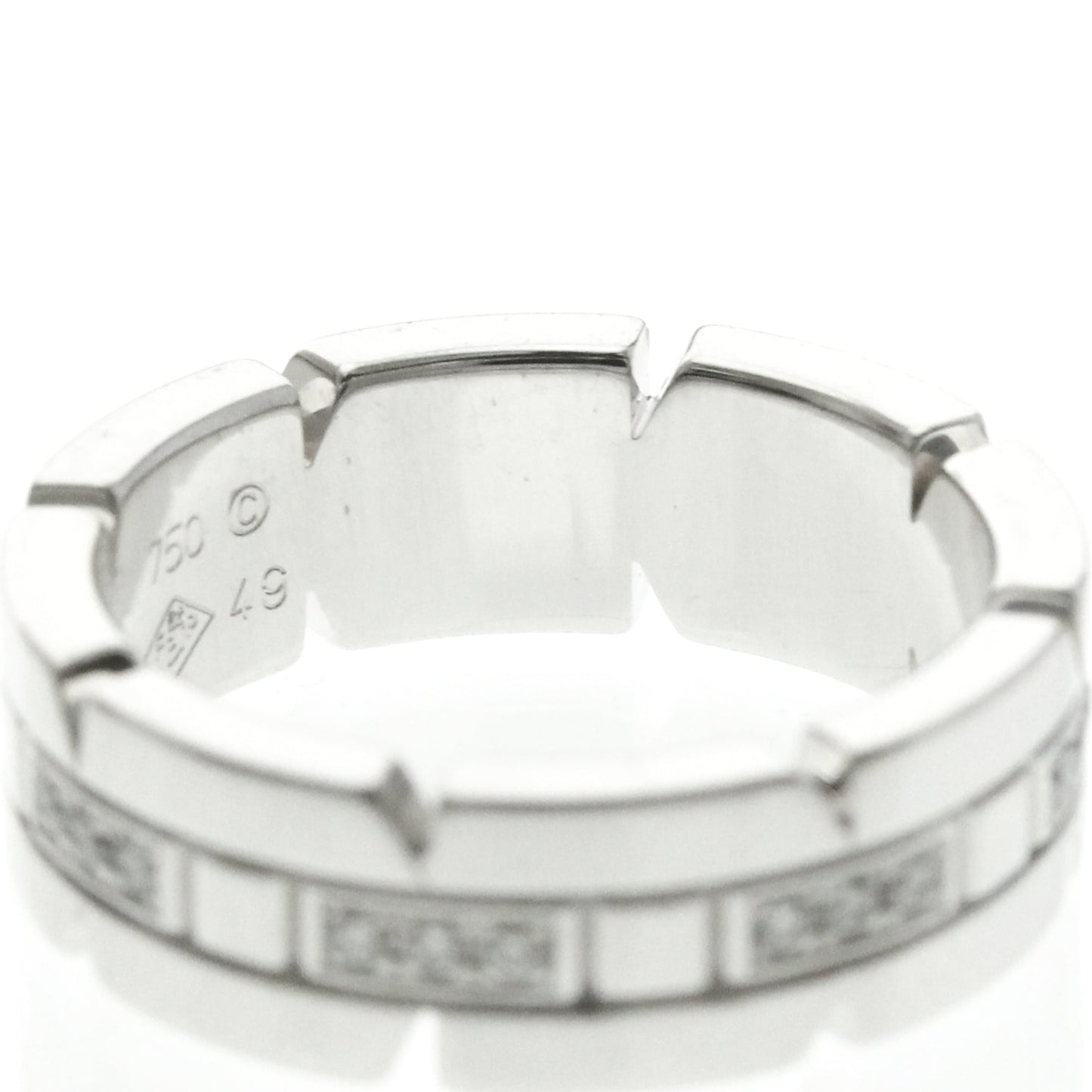 Cartier Tank Française · 18K White Gold · Diamond