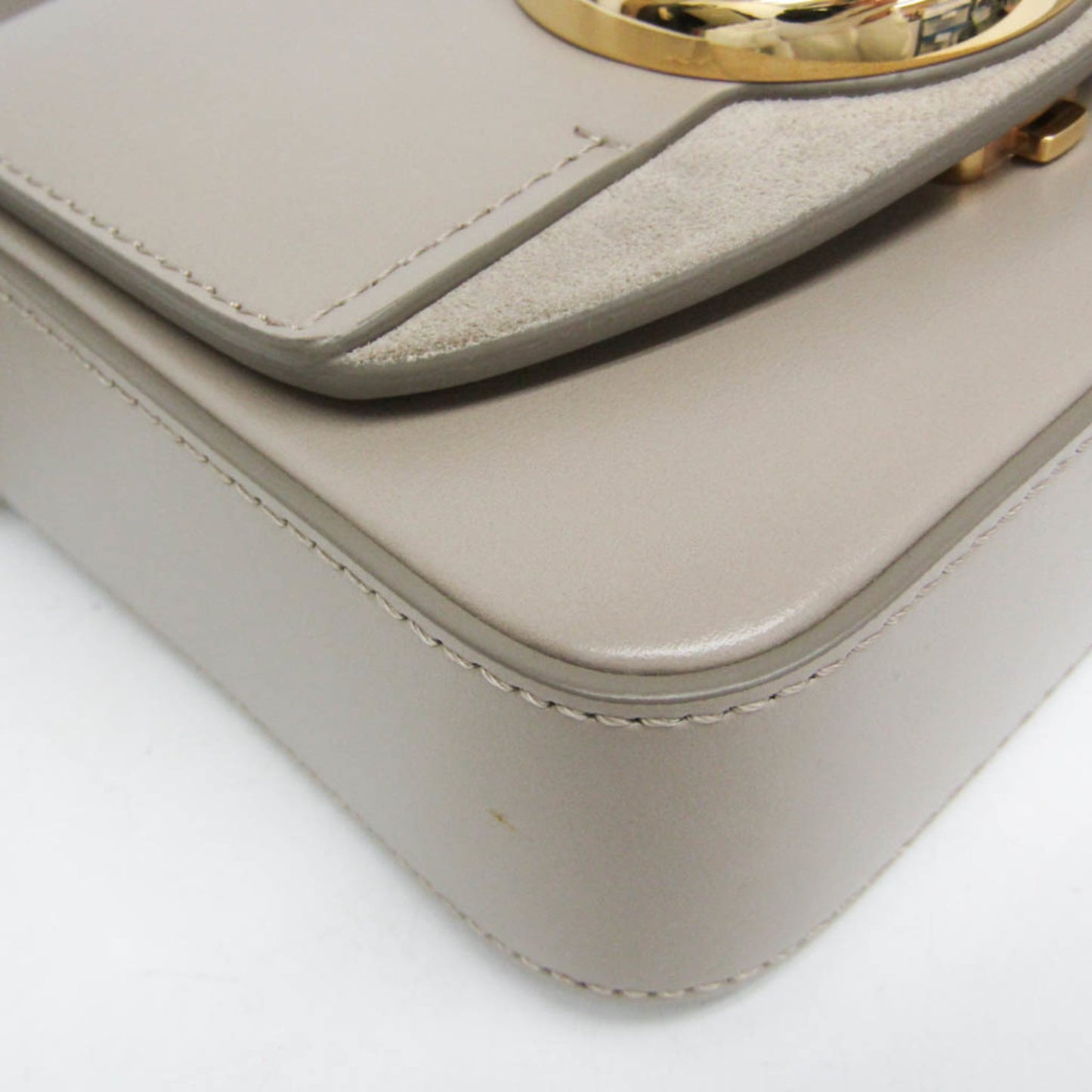Chloé C Mini · Suede & Leather