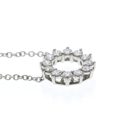 Tiffany Open Circle Mini · Platinum · Diamond