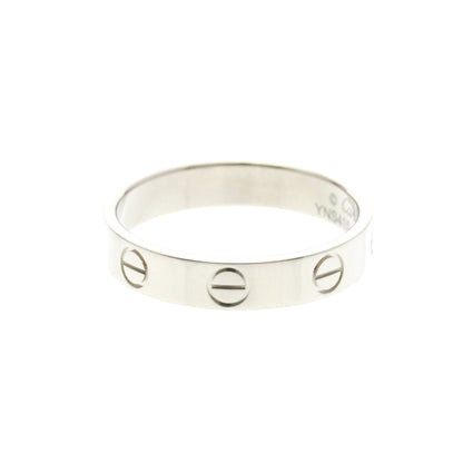Cartier Mini Love · 18K White Gold · Size 6 (EU 55)