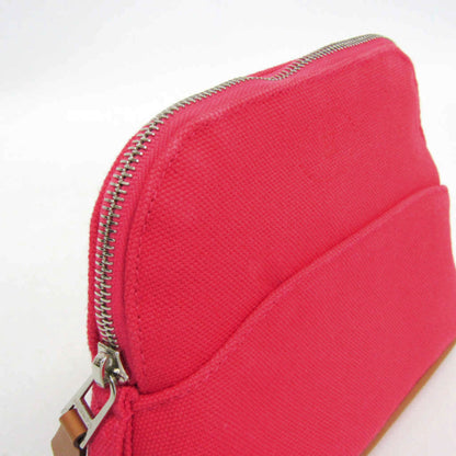 Hermès Bolide Mini Pouch · Cotton & Leather