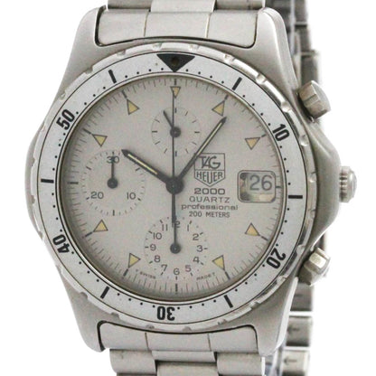 Tag Heuer · Steel · Chronograph Quartz