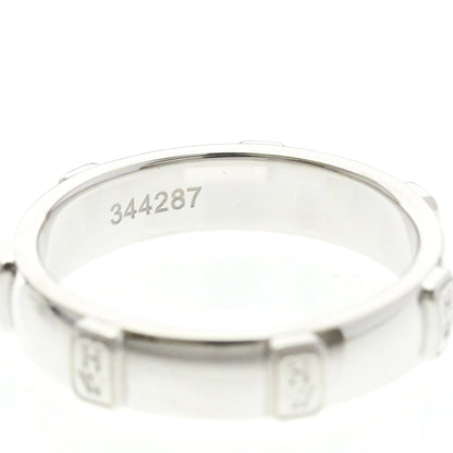 Harry Winston HW Logo · Diamond · 18K White Gold