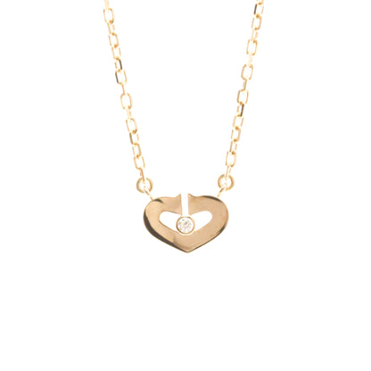 Cartier C Heart · Diamond · Rose Gold