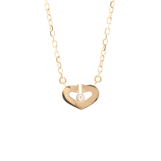 Cartier C Heart · Diamond · Rose Gold