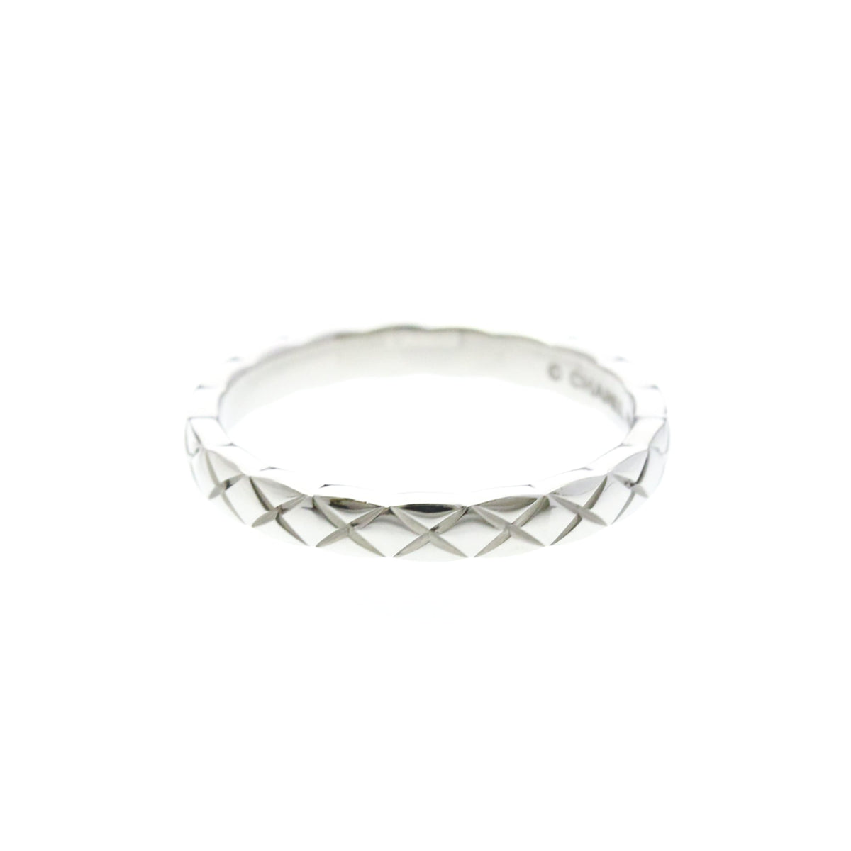 Chanel Coco Crush Mini · Platinum · Size 6 (EU 55)