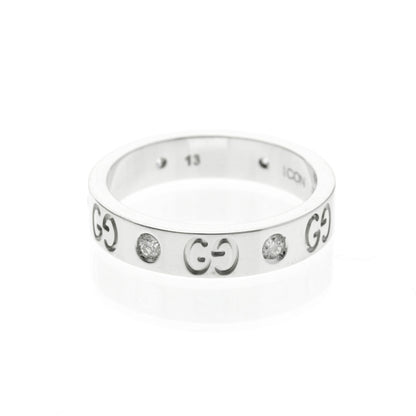 Gucci Icon · Diamond · 18K White Gold