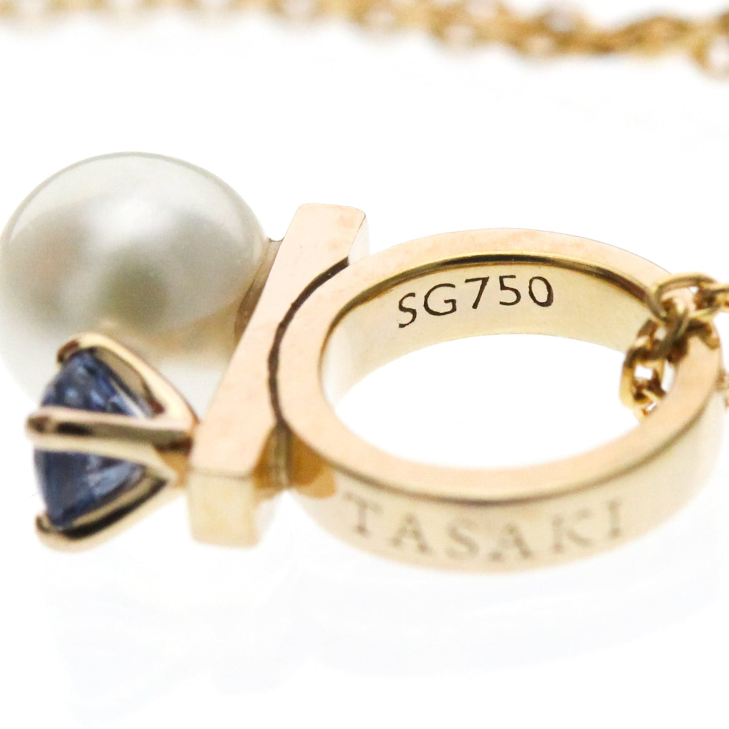 Tasaki Petit Balance Plus · Rose Gold · Tanzanite