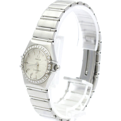 Omega Constellation · Diamond MOP · Steel