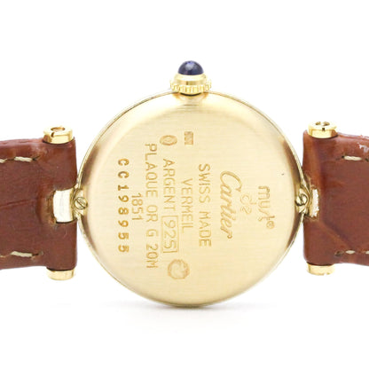 Cartier Must Vendome · Vermeil · Quartz