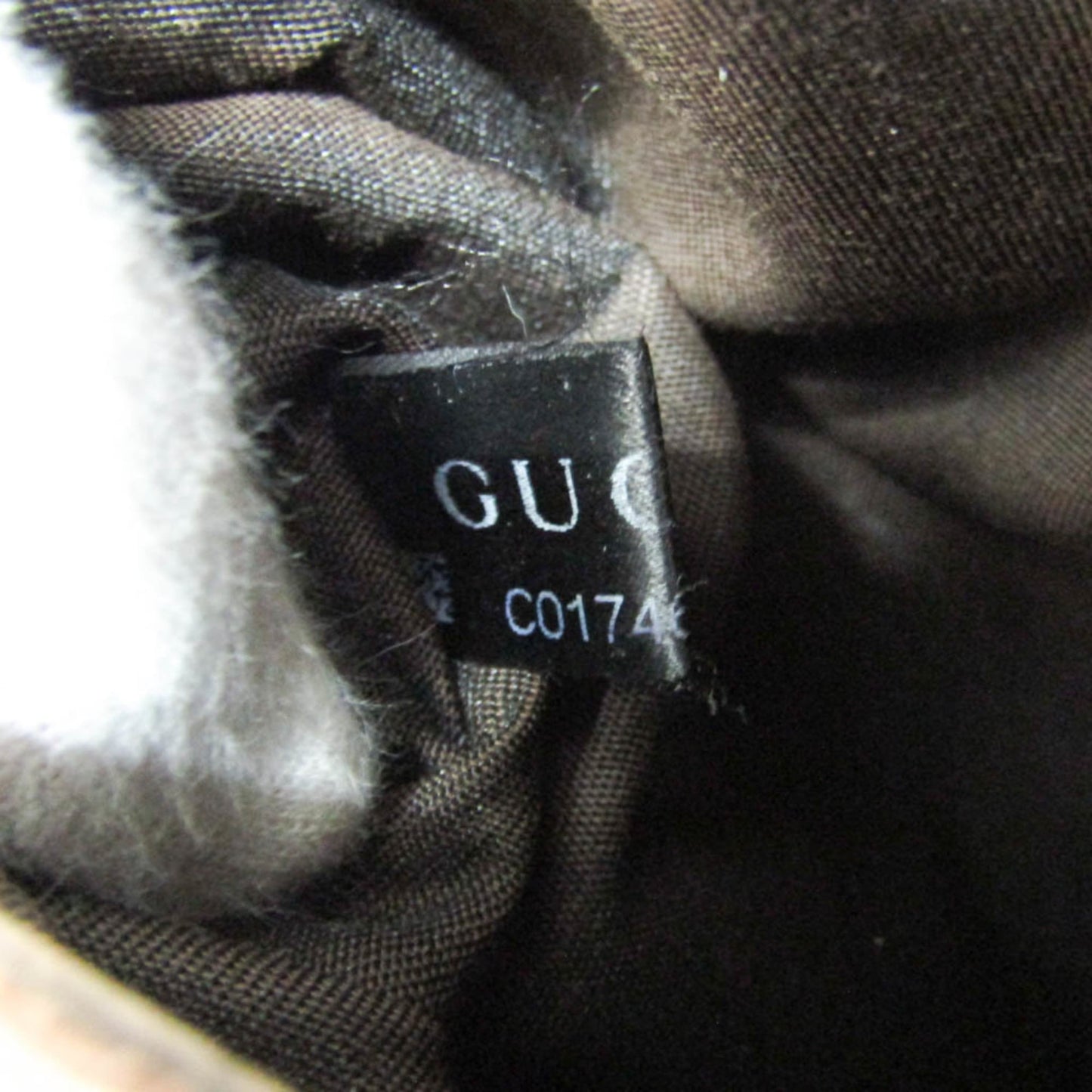 Gucci Guccissima · Leather Boston Bag