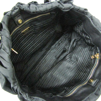 Prada Ruffled Chain · Nylon Tote