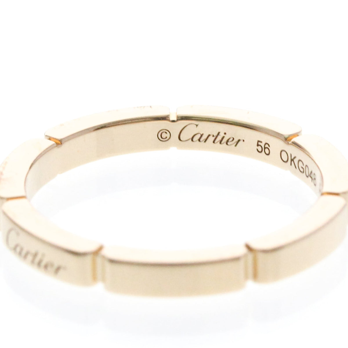 Cartier Maillon Panthère · Rose Gold · Size 7.5 (EU 58.75)