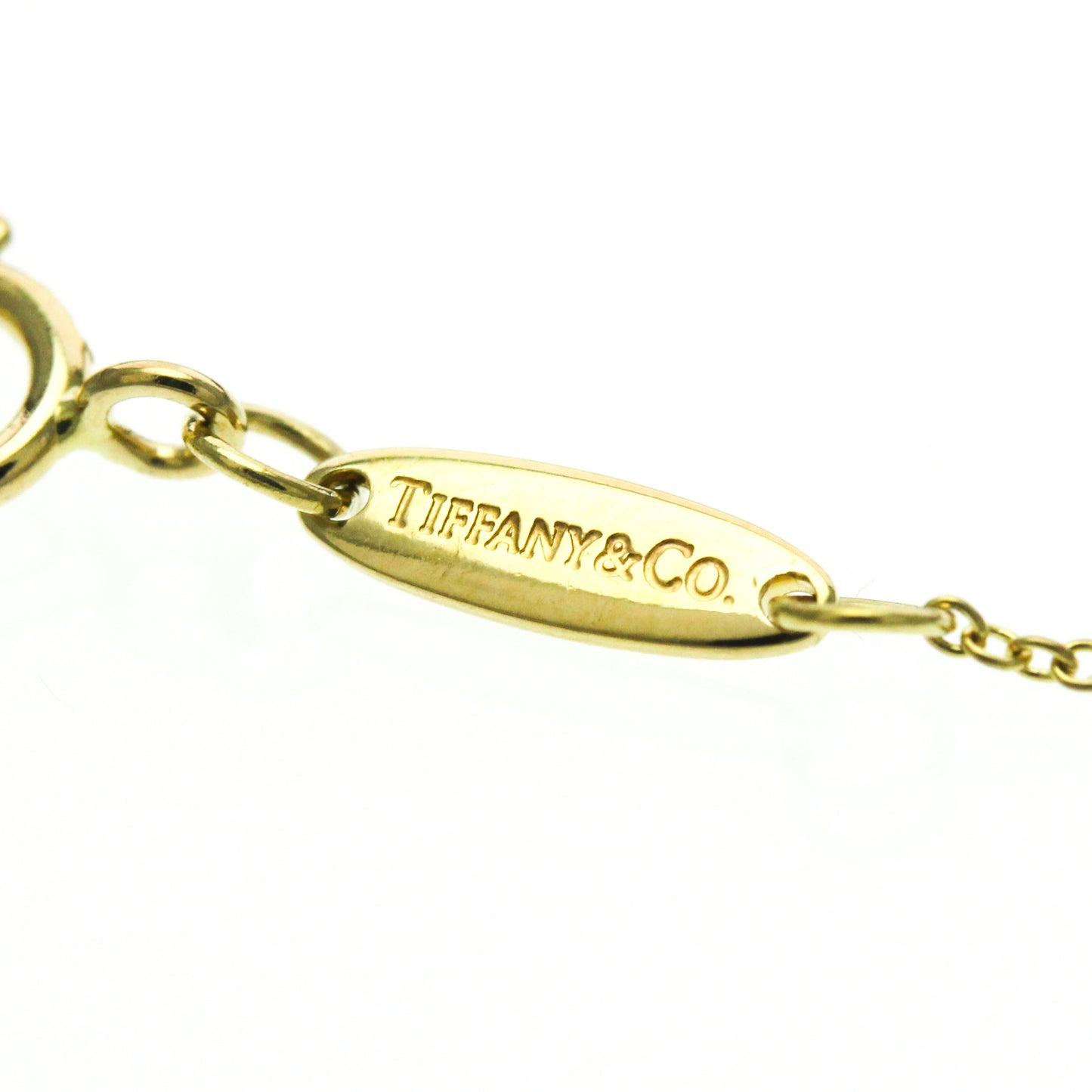 Tiffany Open Teardrop · 18K Yellow Gold