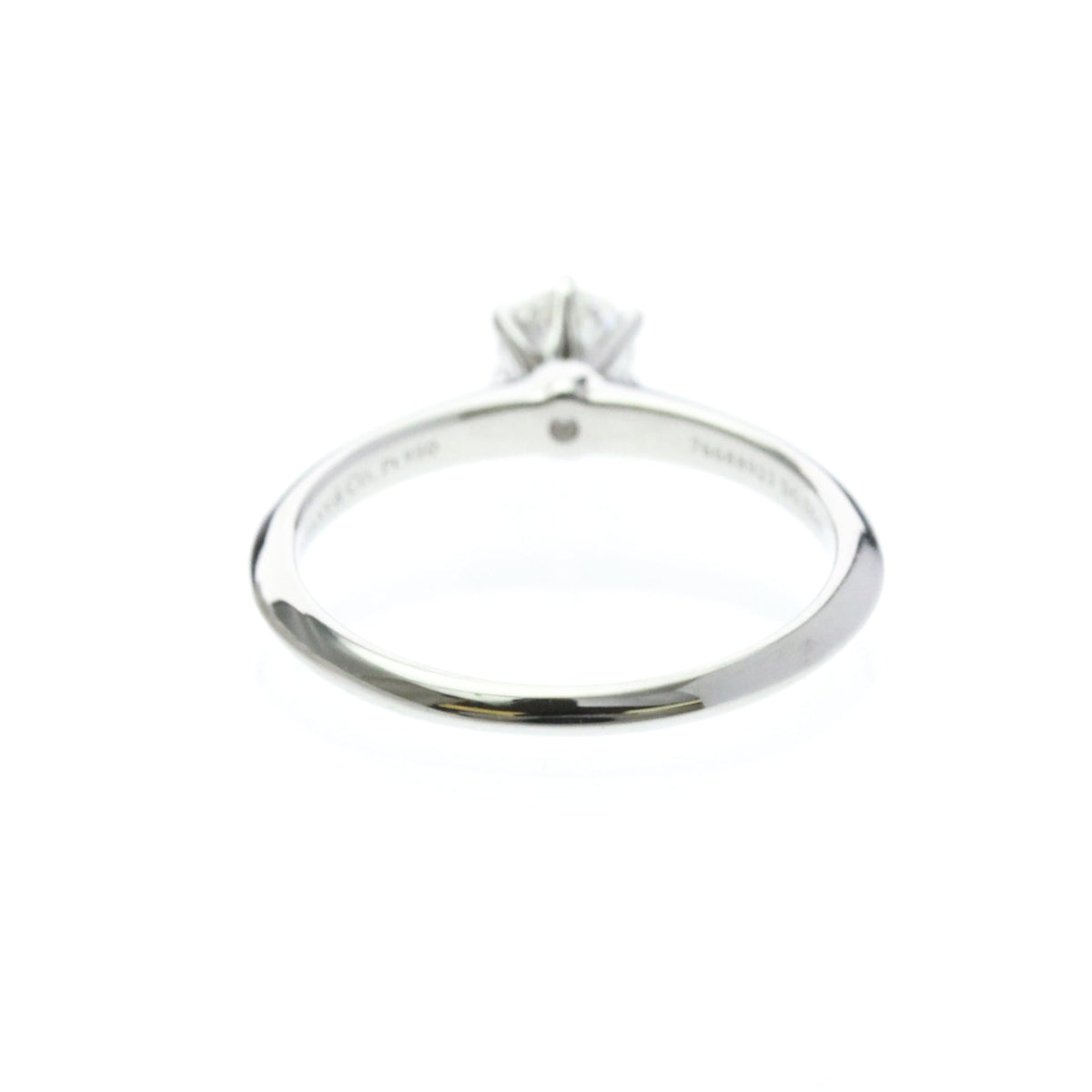 Tiffany Solitaire · Platinum · Diamond · Size 6 (EU 52.5)