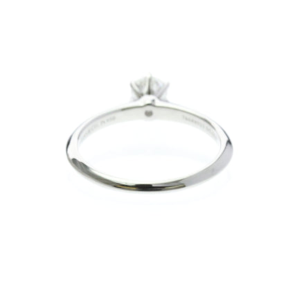 Tiffany Solitaire · Platinum · Diamond · Size 6 (EU 52.5)