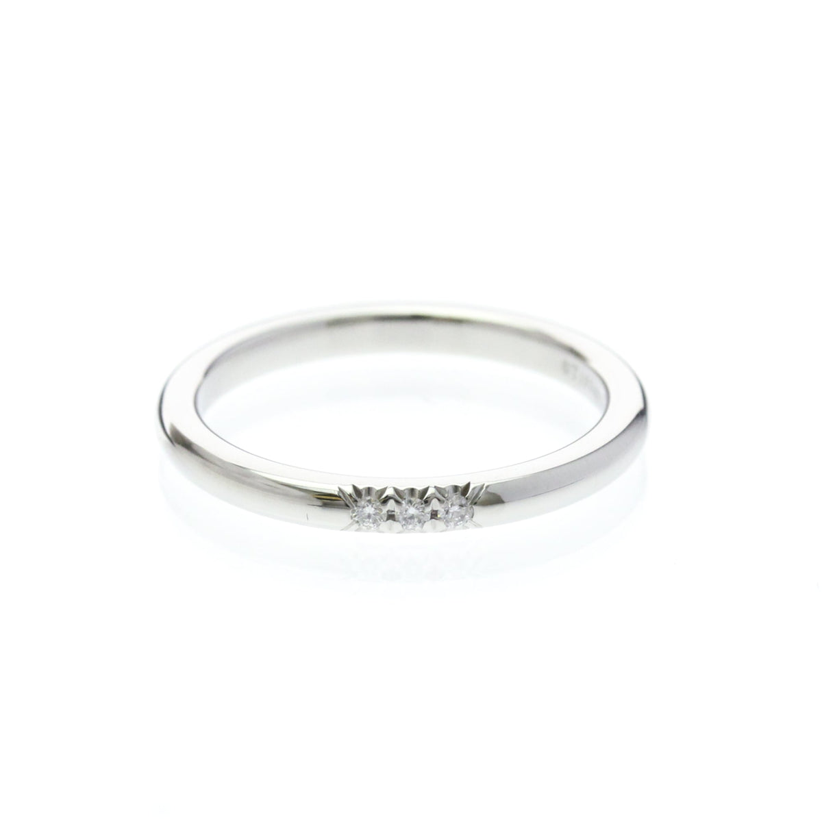 Tiffany Forever · Diamond · Platinum · Size 4 (EU 47.5)