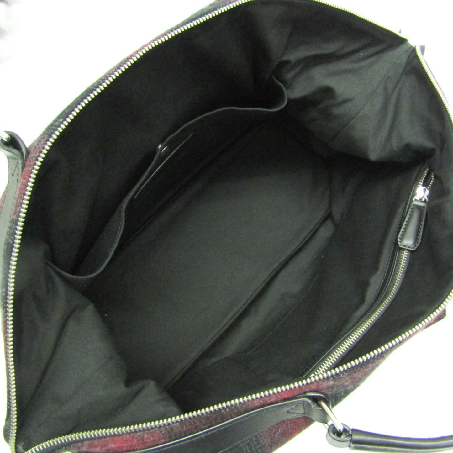Hunting World Check · Tweed Boston Bag