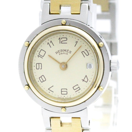 Hermès Clipper · Gold Plated · Quartz