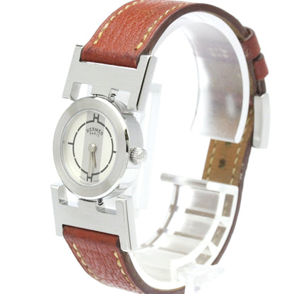 Hermès Paprika · Steel · Quartz