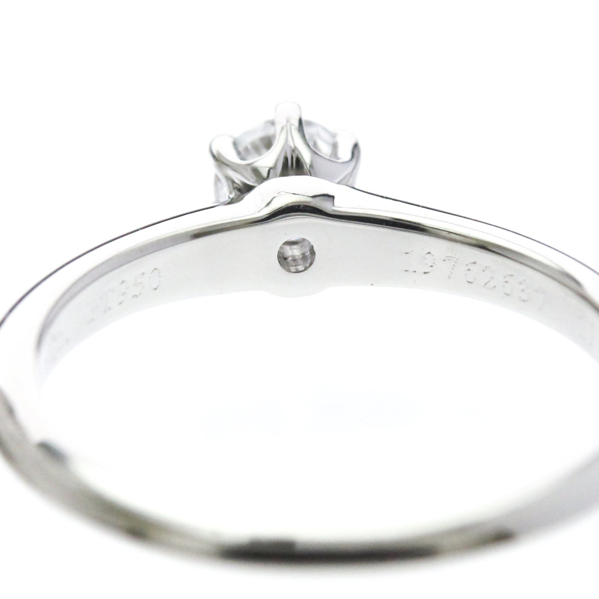 Tiffany Classic Solitaire · Platinum · Diamond · Size 3 (EU 47.5)