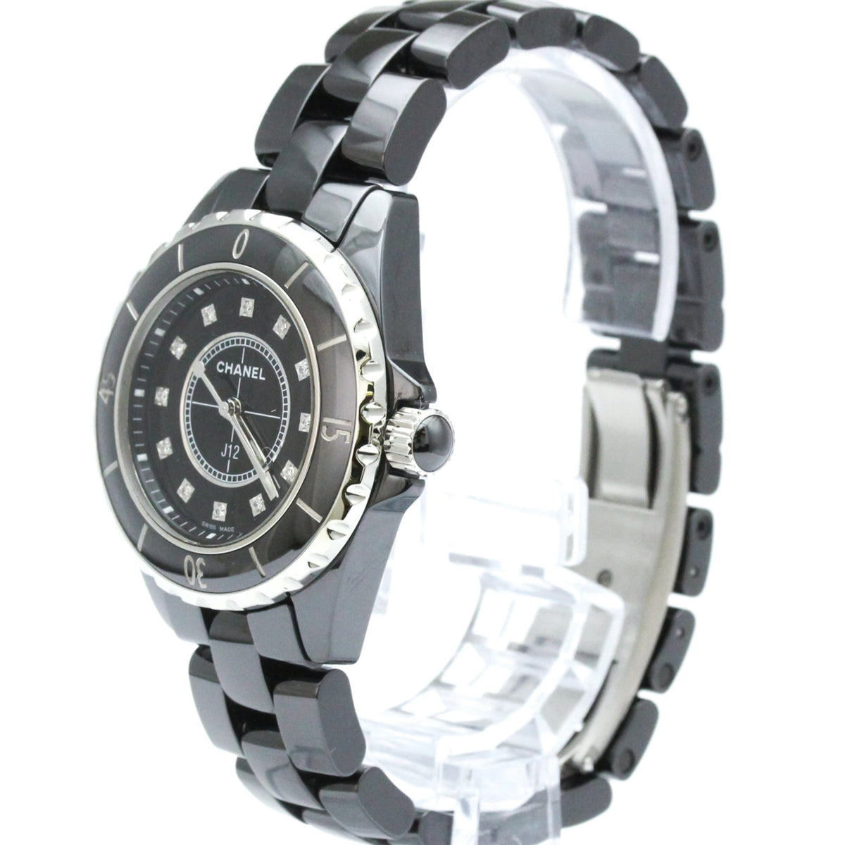 Chanel J12 · Diamond · Ceramic