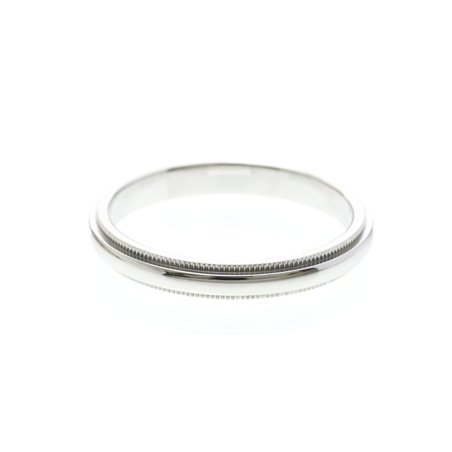Tiffany Milgrain · Platinum