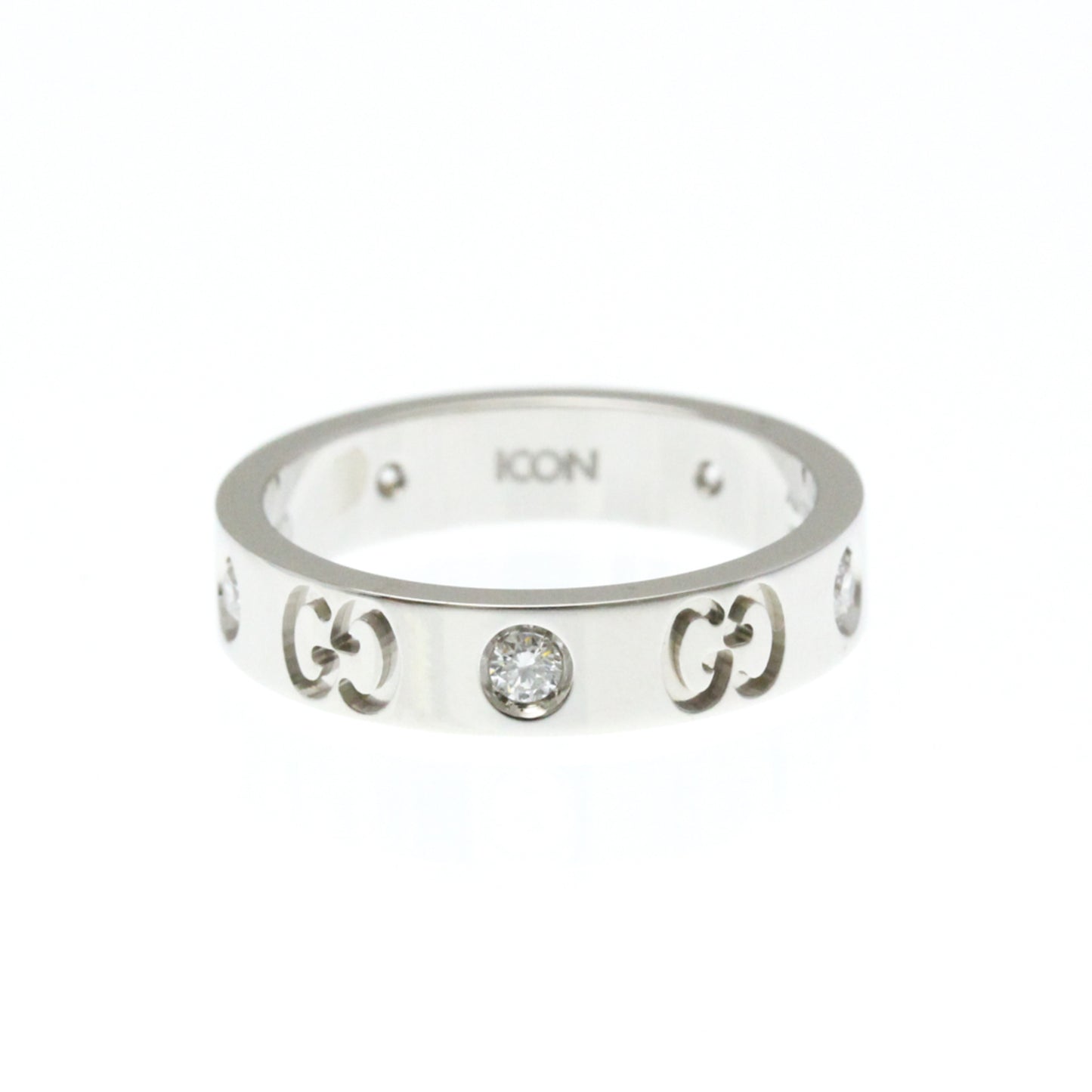 Gucci Icon · Diamond · 18K White Gold