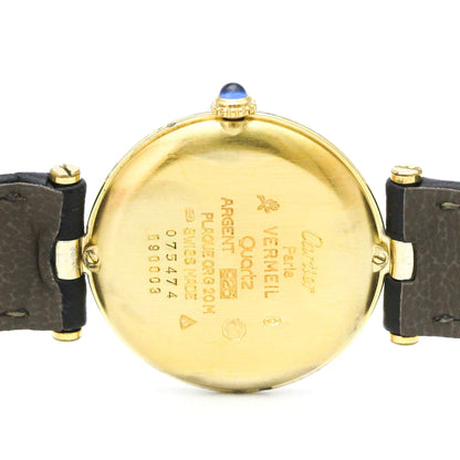 Cartier Must Vendome · Vermeil · Quartz