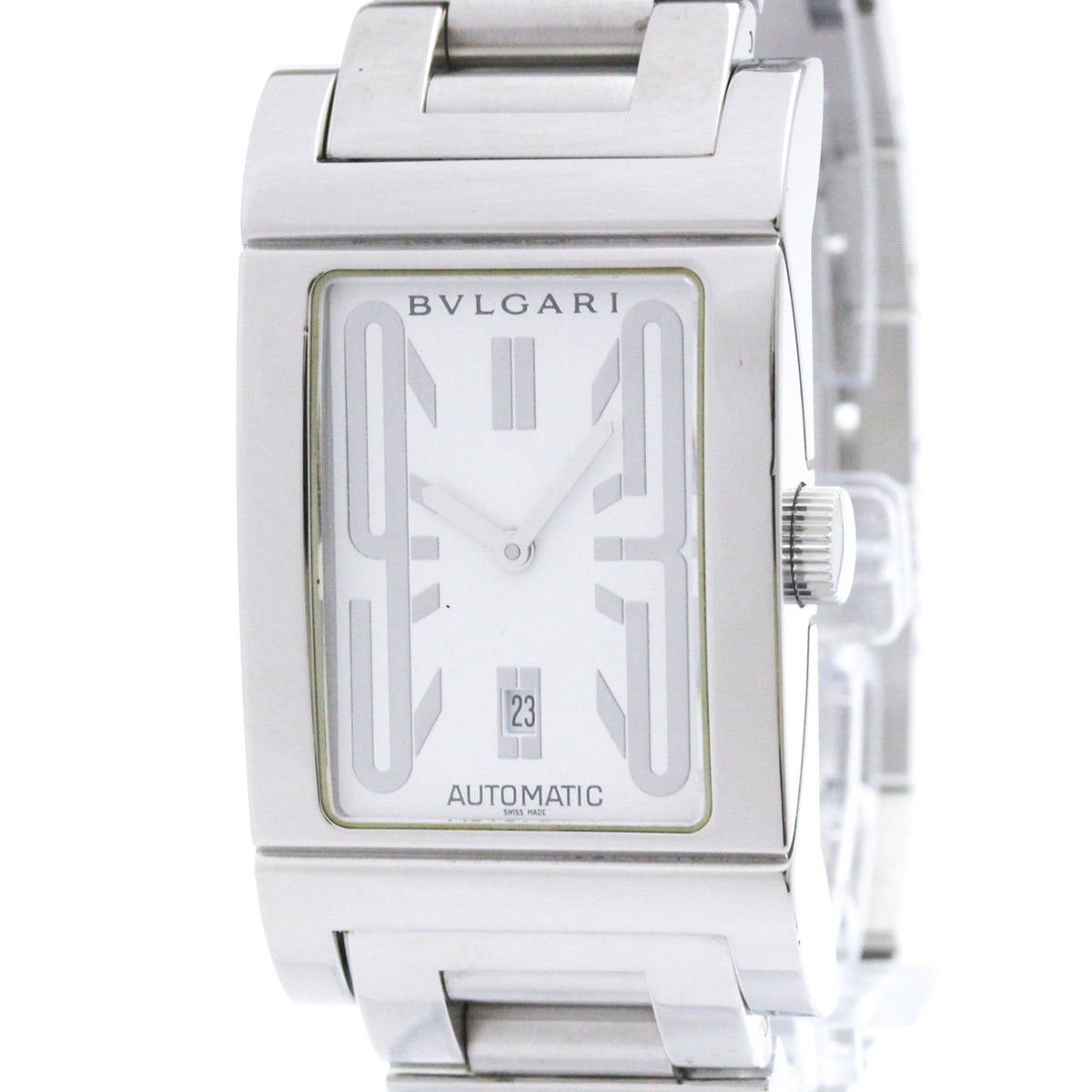 Bvlgari Rettangolo · Steel · Automatic