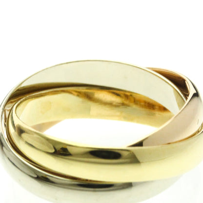 Cartier Trinity · Tri-Gold Band Ring