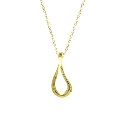 Tiffany Open Teardrop · 18K Yellow Gold