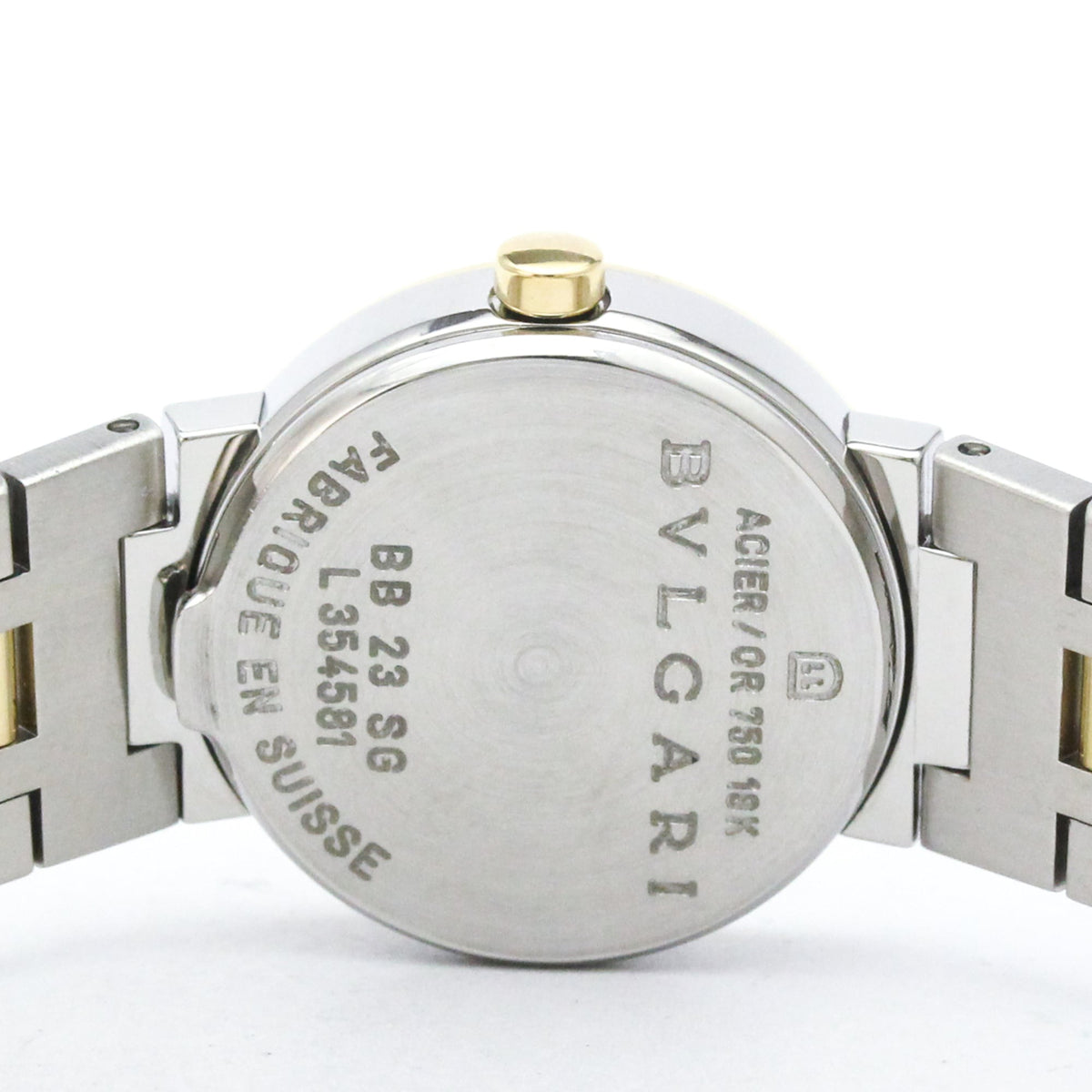 Bvlgari Bvlgari · Steel & 18K Yellow Gold