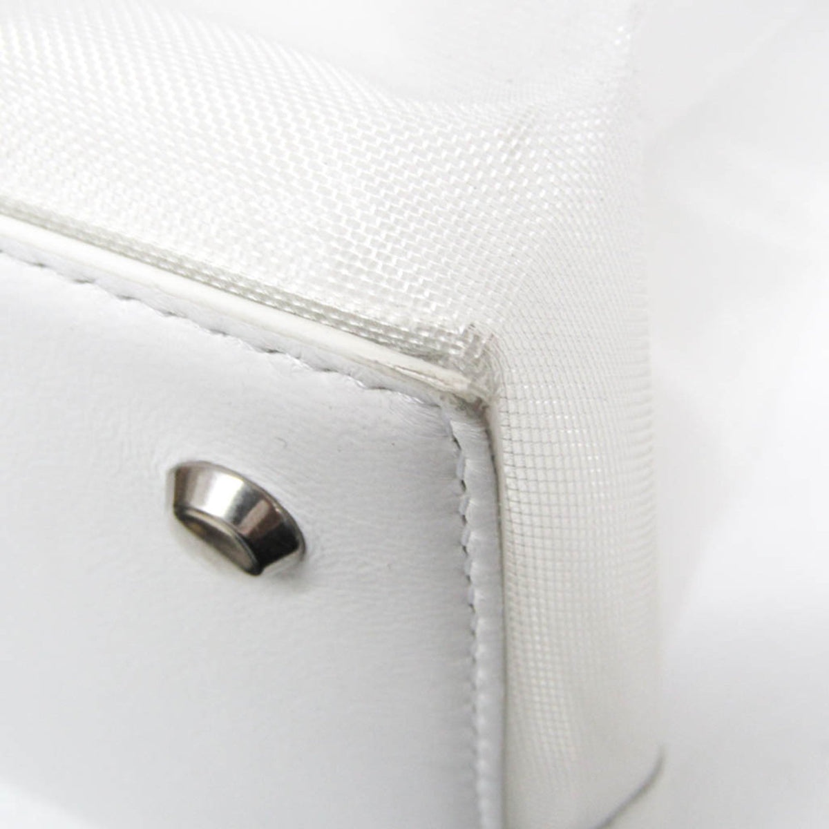 Balenciaga Duty Free Mesh · Leather Tote