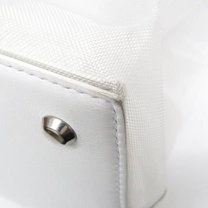 Balenciaga Duty Free Mesh · Leather Tote