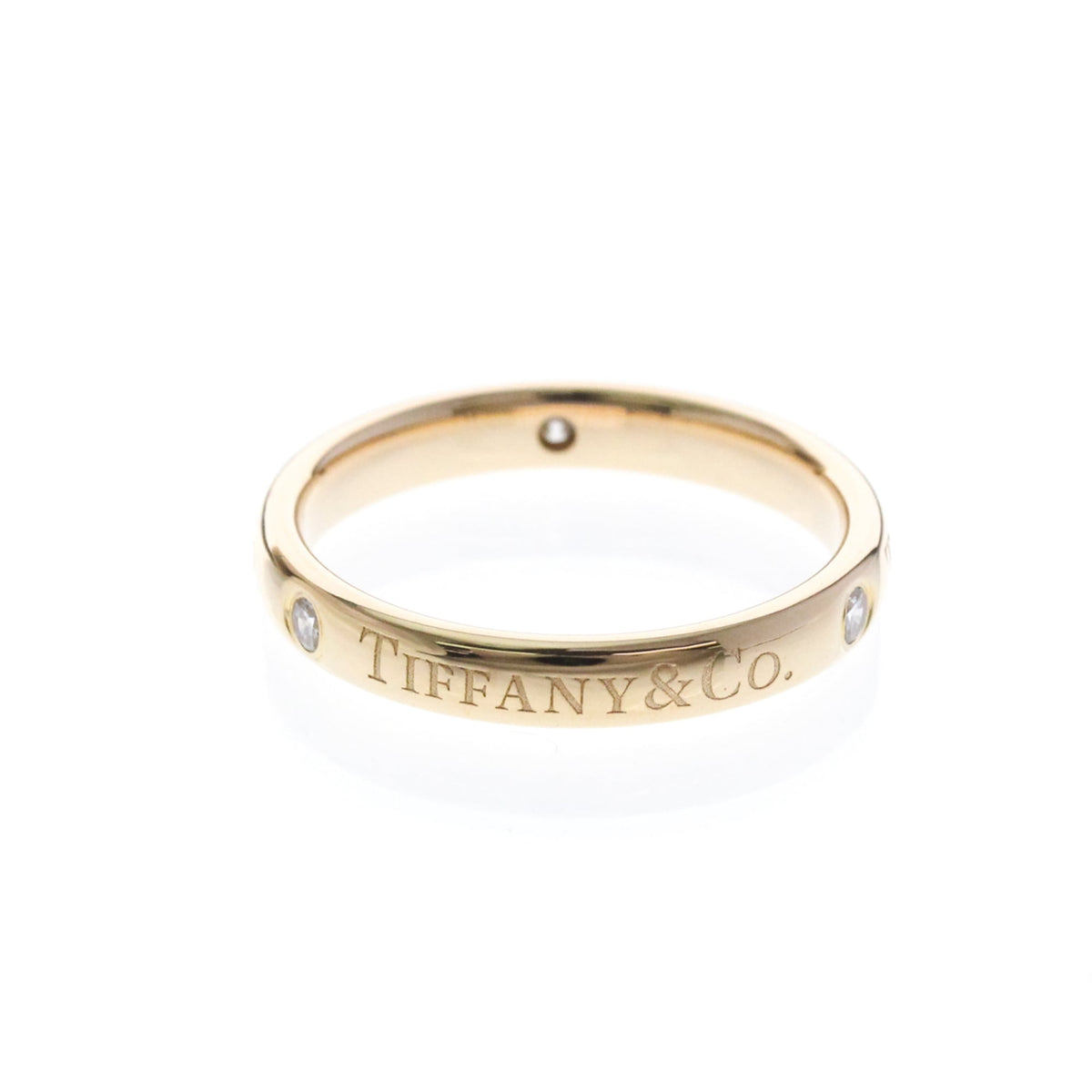 Tiffany Diamond Band · Rose Gold