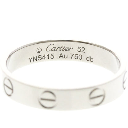 Cartier Mini Love · 18K White Gold · Size 6 (EU 55)