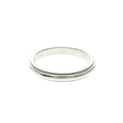 Tiffany Milgrain · Platinum
