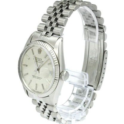 Rolex Datejust · 18K White Gold & Steel