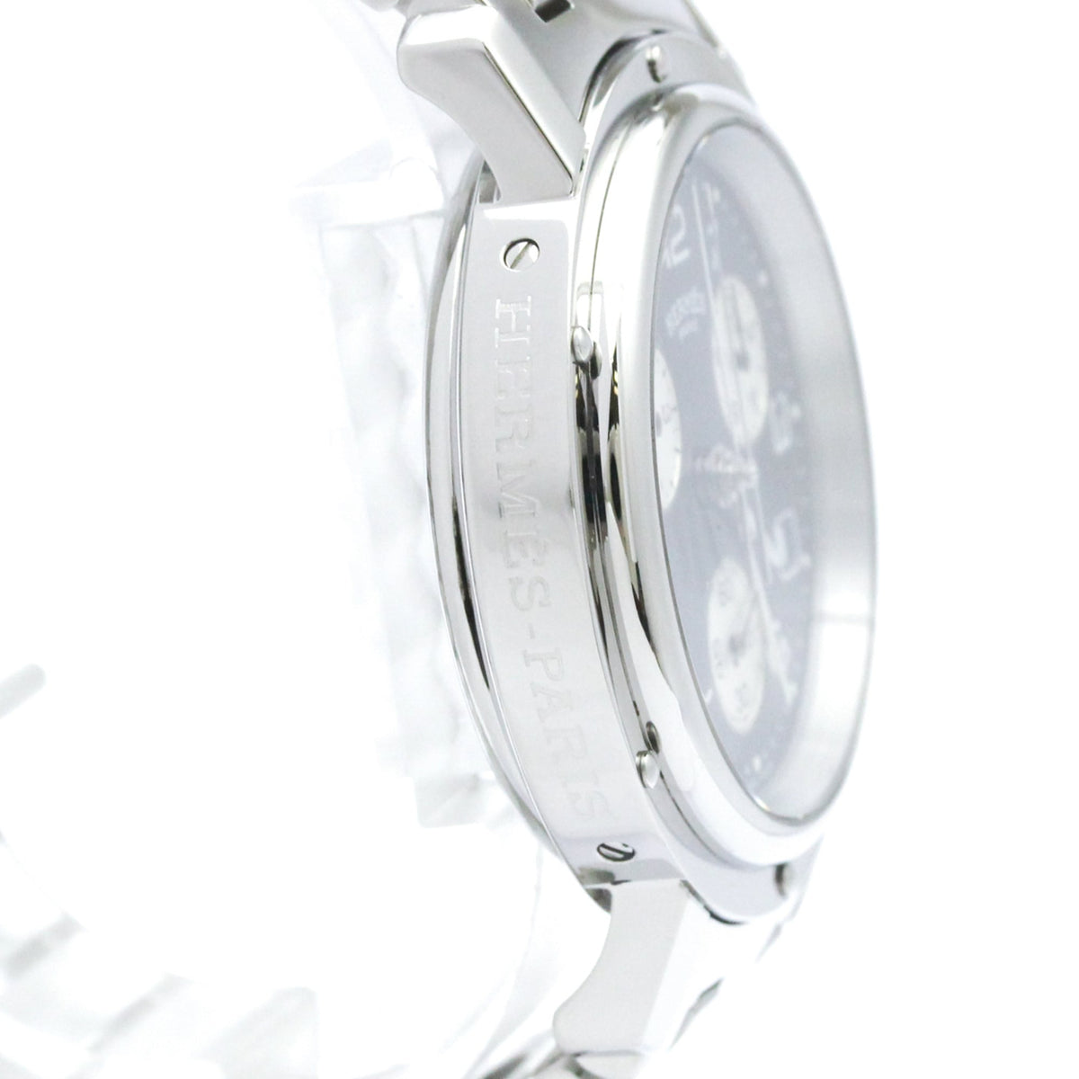 Hermès Clipper · Chronograph · Steel