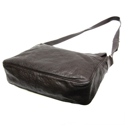 Gucci Guccissima · Leather Messenger