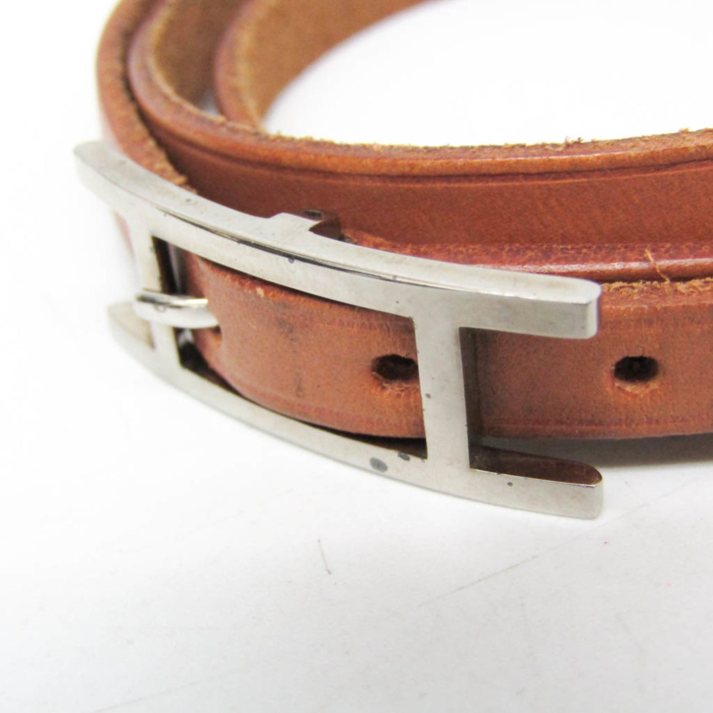 Hermès Hapi Choker · Leather Wrap Bangle