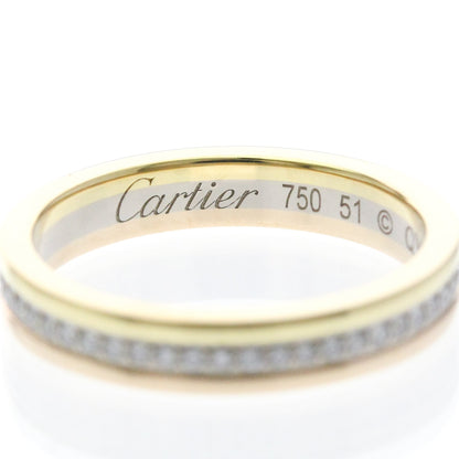 Cartier Louis Cartier Vendôme · Tri-Gold · Size 5.75 (EU 54.38)